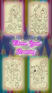 Coloring Paint Pages Screen Shot 2