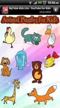 Animal Puzzle for Kids - Lite Screen Shot 0