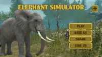 Angry Wild Elephant Simulator Screen Shot 0