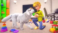 Virtual Pet Dog Puppy Simulator- Animal Life Games Screen Shot 1