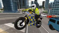 Police Motorbike Simulator 3D Screen Shot 0