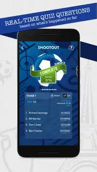 Euro 2016 Shootout Quiz Screen Shot 0