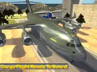 Cargo Plane Transport Truck 3D Screen Shot 9