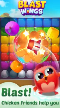 Blast Wings: Cube & Jigsaw Puzzle Screen Shot 2