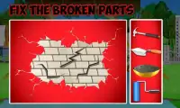 Dorpshuis dam reparatie: fix het bouw spel Screen Shot 1
