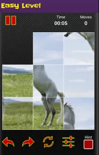 لعبة ترتيب الصور - صور خيول Screen Shot 1
