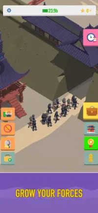Idle Samurai 3d: gioco ninja Screen Shot 4