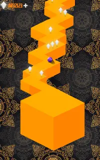 Zigzog boom - Classic ZigZag - Rolling Ball Game Screen Shot 2