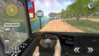 Simulador de ônibus colina em escalada 3d Screen Shot 8