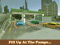 Esportes Car estacionamento pro & posto  gasolina Screen Shot 3