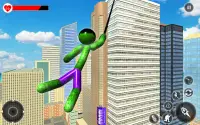 Amazing Green Rope Hero - Grand Vice Town Screen Shot 3