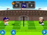 Bóng đá đối đầu trong tù: trò chơi bóng đá đối đầu Screen Shot 6