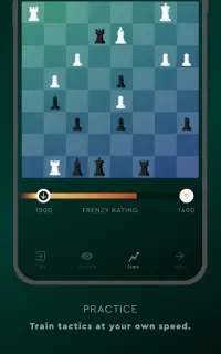 Tactics Frenzy – Quebra-cabeça de xadrez Screen Shot 14