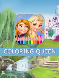 Colorear a la reina 2 Screen Shot 2