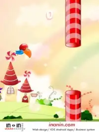 Candy Flappy Screen Shot 0