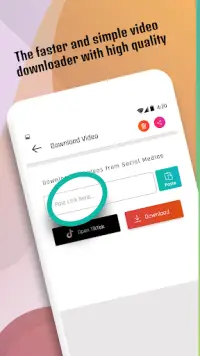 Video Downloader-ALL Social Media Video Download Screen Shot 3