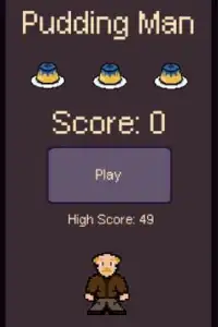 Pudding Man Game Screen Shot 0