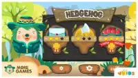 Kids Animal Game- The Hedgehog Screen Shot 0