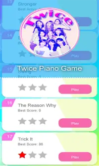 Twice More & More Piano Game Screen Shot 2