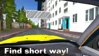 Russian City 3D: Taxi Driver Screen Shot 2