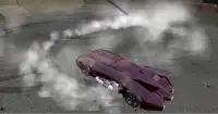 Batmobile Flight Drift:Castle Screen Shot 7