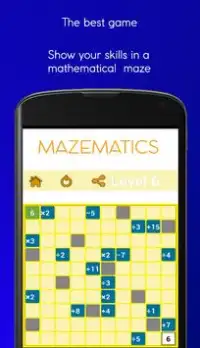 Math Puzzle Game: Mazematics Screen Shot 0