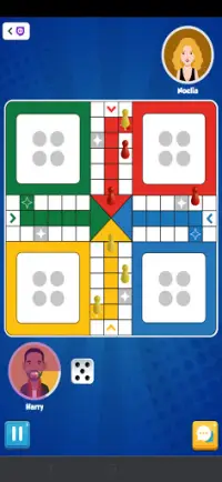Ludo online with chating Screen Shot 0
