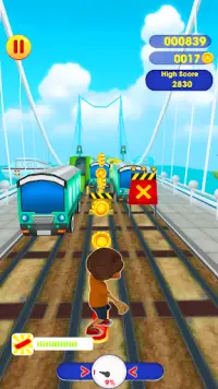 Infinite Railway Run: Crazy Endless Runner! Screen Shot 1
