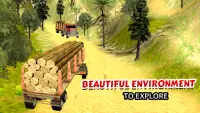 Real Offroad Truck Cargo Driver: Simulador Corrida Screen Shot 5