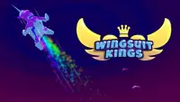 Wingsuit Kings - Skydiving multiplayer flying game Screen Shot 1