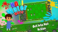 Holi Water Wars: Balloon Fight Screen Shot 1