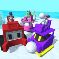 Snowball Lady Bug-Bumper Winter Adventure 3D