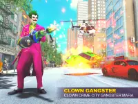 Grand Clown Crime City War: Gangster Crime Games Screen Shot 4