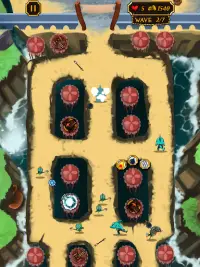 Tower defense : Fish attack Screen Shot 11