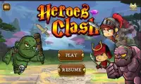 Heroes Clash Screen Shot 0