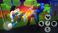 Cartoon Fighting Game 3D : Superheroes Screen Shot 2