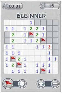 Classic Minesweeper Puzzle Screen Shot 1