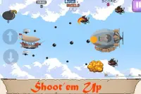 SKYSHIP HERO🛩️ 2D Fly Shooter Retro Arcader Screen Shot 1