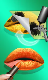 Labbra fatte! Soddisfacente gioco 3D ASMR Lip Art Screen Shot 5