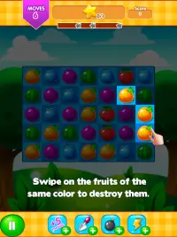 Fruits MashUp. Match 3 Puzzle Game Saga! Addictive Screen Shot 13