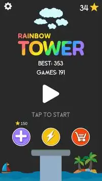 Rainbow Tower Screen Shot 1