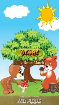 Baby Bears Match Screen Shot 0