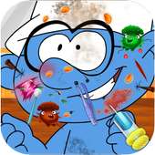 Amazing Smurf Skin Doctor Game