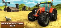 새로운 농부 게임 – 트랙터 게임 2021 Screen Shot 0
