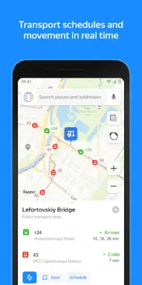 Yandex Maps and Navigator Screen Shot 1