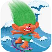 trolls surfer adventure  holiday