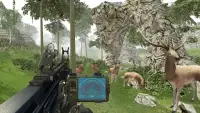 Wild Safari atirador 4x4 caça: jogo de tiro 3D Screen Shot 1