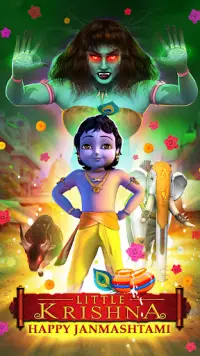 Little Krishna Screen Shot 0
