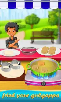 Panipuri India Food Cooking ! Golgappa Recipe Screen Shot 12