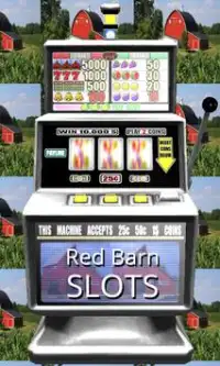 3D Red Barn Slots - Free Screen Shot 0